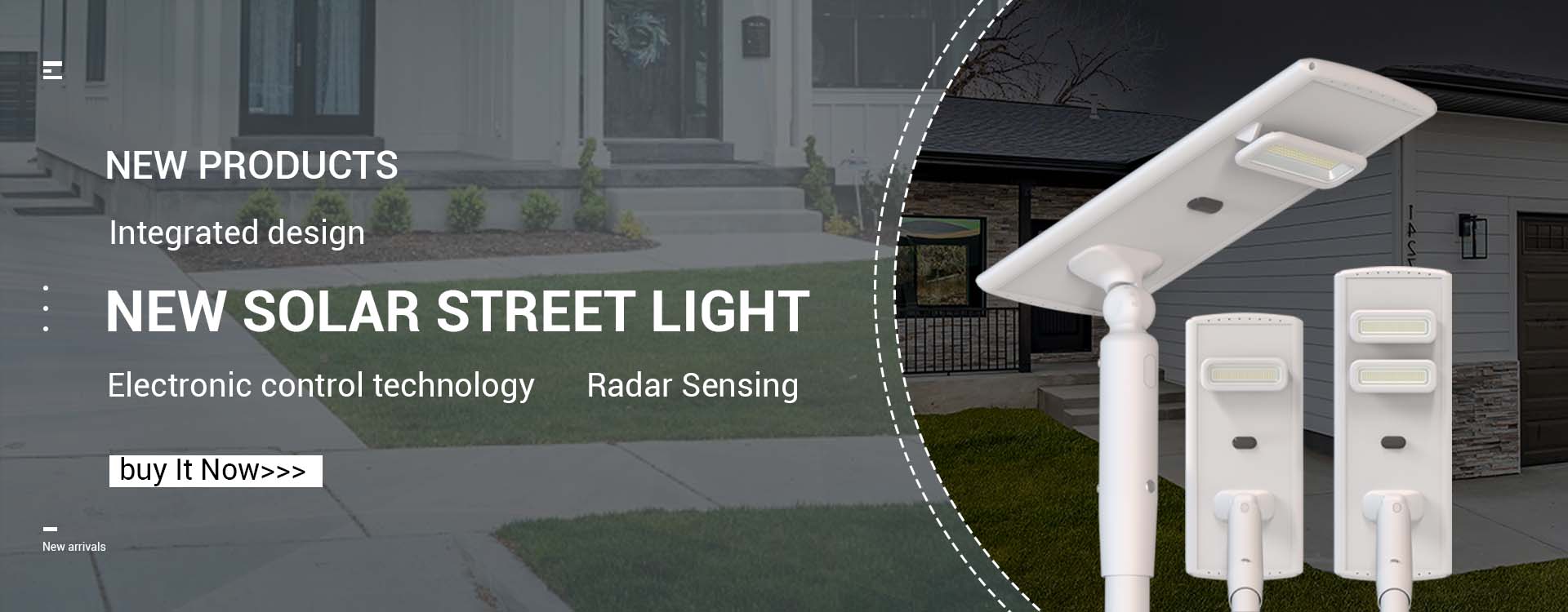 2025 New Home Solar Lights All-in-one Solar Street Lights Garden Lights