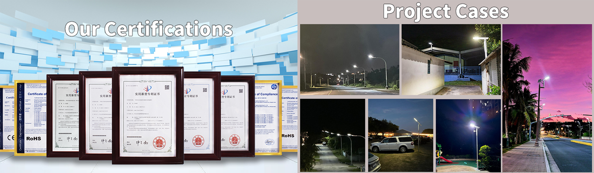 Automatic cleaning integrated solar street light