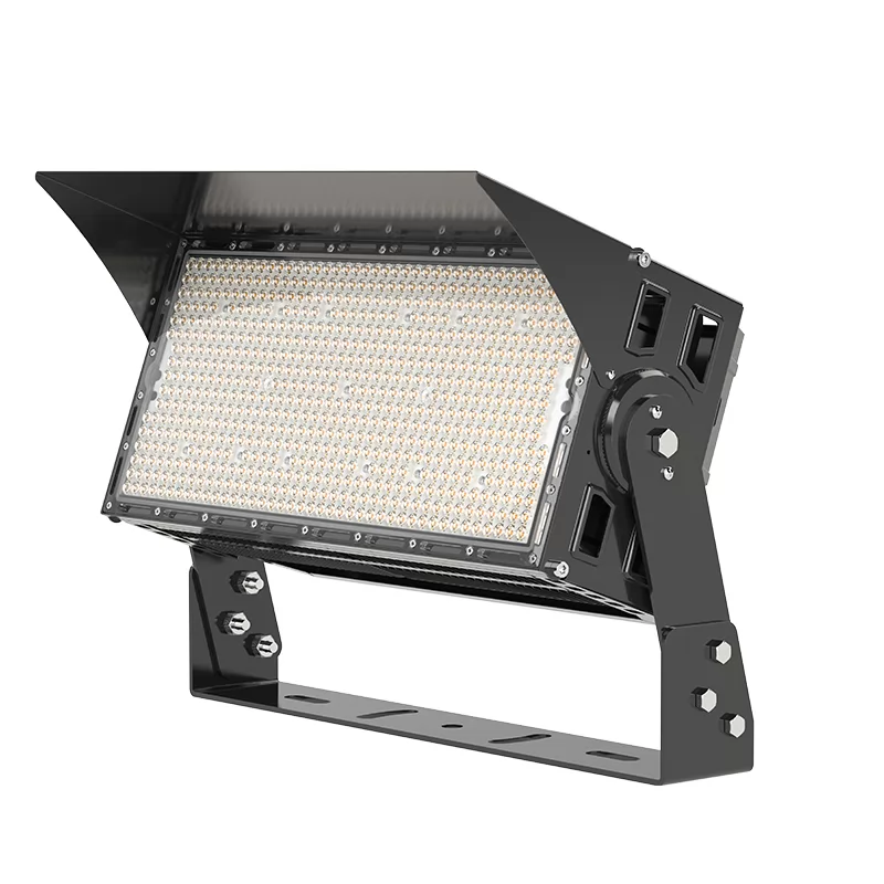 2024 super bright 600 watts 1200 watts high power aluminum led flood light for stadium field lighting